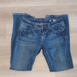 Miss Me Women's Dark Blue Boot Cut Jeans